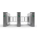 Swing Barrier Gate Access Control Turnstile Office Building Pedestr