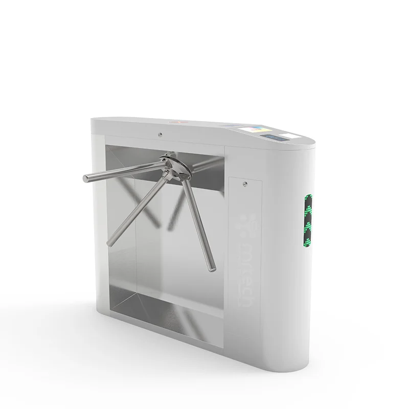 Three Roller Turnstile Time Attendance Reader Security Gate