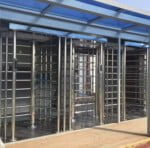 Bidirectional Secure Passage SS Full Height Turnstile Gate