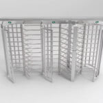 Bidirectional Secure Passage SS Full Height Turnstile Gate