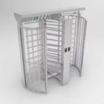 Dual Direction Security Brushless Motor Full Height Turnstile Gate