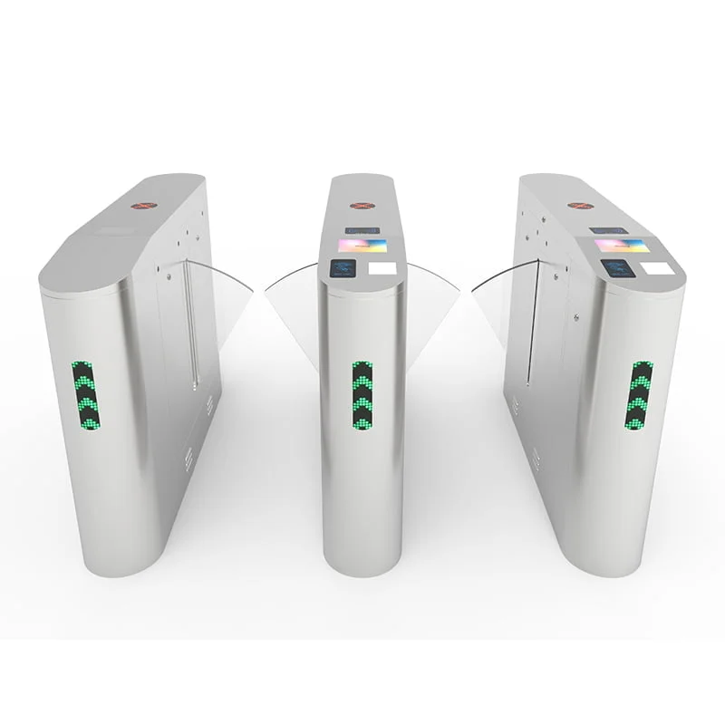 Entrance Access Control Multi-function Ticketing System Flap Barrier