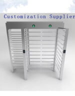 Entrance Electric Automatic Control Full Height Turnstile Doors