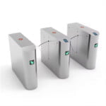 Flap Barrier Turnstile Gate Access Control Door QR Code Control for Office