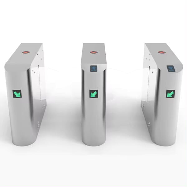 Flap Barrier Turnstile Gate Access Control Door QR Code Control for Office