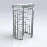 Full Height Rotor Turnstile Pedestrian Revolving Gate