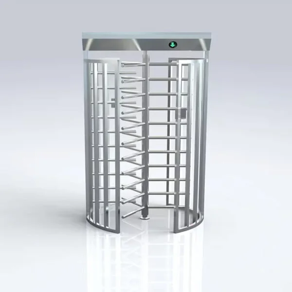 Full Height Rotor Turnstile Pedestrian Revolving Gate