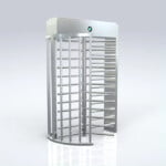 Single Full Height Turnstile Security QR Code Scanner Rfid System