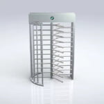 Single Full Height Turnstile Security QR Code Scanner Rfid System