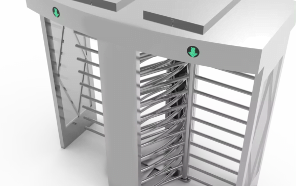 Vertical Full Height Turnstile Gate