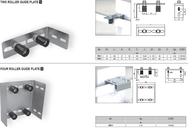 4.5 Complete Cantilever Gate Hardware Kit for Trackless Sliding Gate