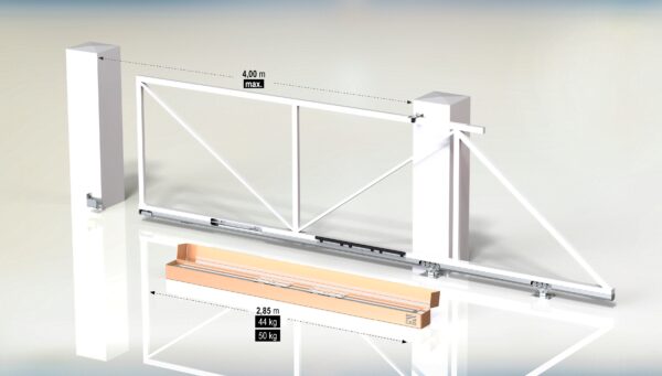 4.5 Complete Cantilever Gate Hardware Kit for Trackless Sliding Gate