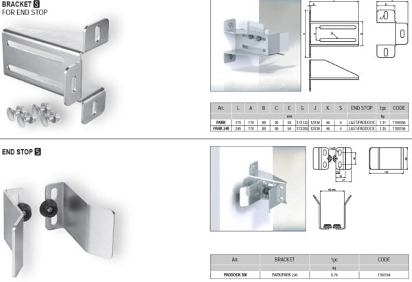 4.5 Complete Cantilever Gate Hardware Kit for Trackless Sliding Gate