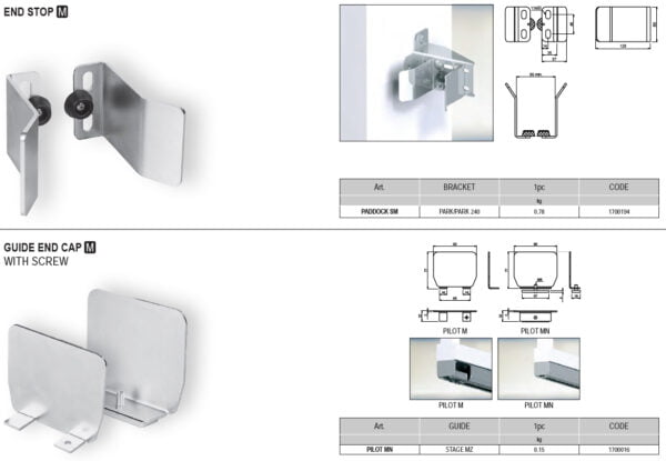 8Mtr Galvanized Heavy Duty Sliding Cantilever Gate Hardware Kit