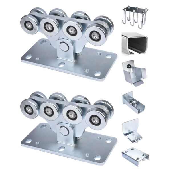 8Mtr Galvanized Heavy Duty Sliding Cantilever Gate Hardware Kit