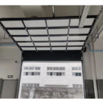 Custom Doors Waterproof Soundproof Aluminum Frame with Glass Garage Door