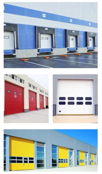 Industrial Sectional Overhead Garage Doors