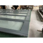 Tempered Glass Garage Door Full View Plexiglass Steel Glass Garage Doors