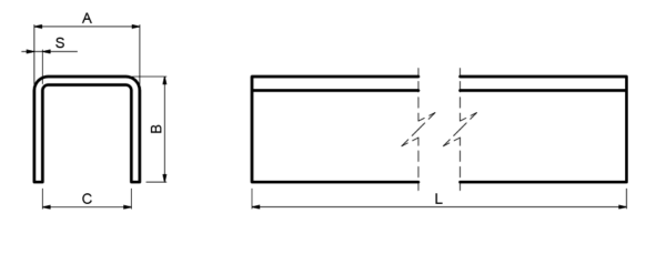 U Profile Guide Driver For Sliding And Cantilever Gate