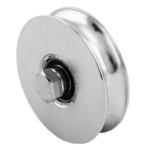 Single Bearing O Grooved Wheel For Sliding Gates