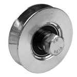 Heavy Duty V Grooved Wheel Single Bearing For Sliding Gates