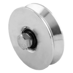 Heavy Duty V Grooved Wheel Single Bearing For Sliding Gates