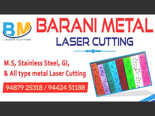 Barani Metal Laser Cutting Tirunelveli