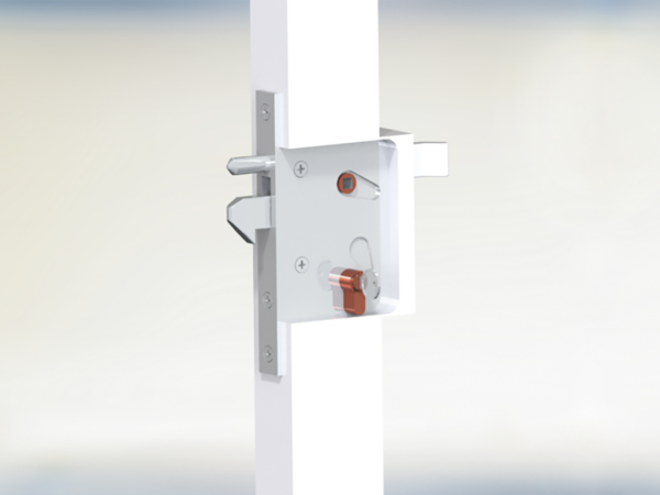 Hook Lock For Sliding Gates And Doors With Key