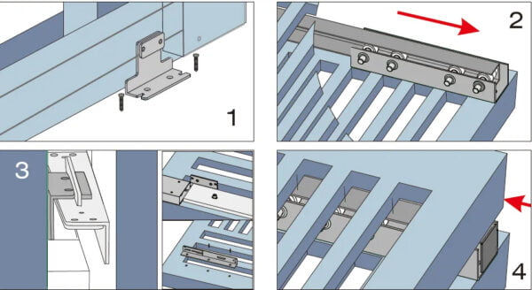 Sliding Gate Telescopic Hardware Fitting Wholesaler