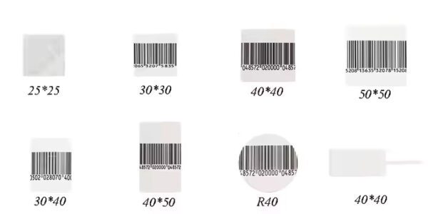 Anti Theft EAS RF Label Grocery Shop EAS Security