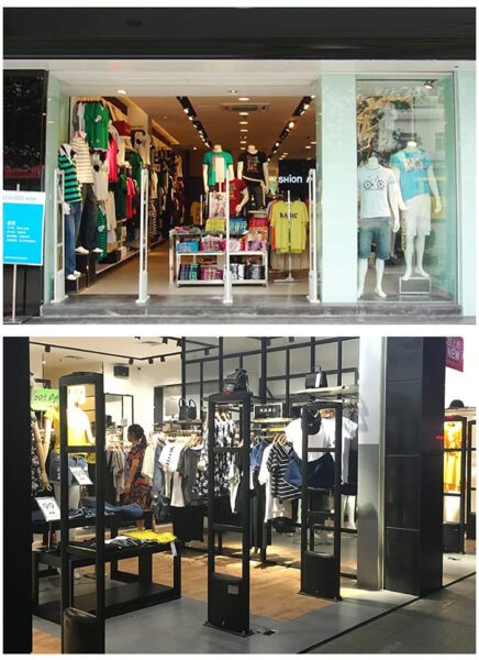 Clothing Store Anti-theft System 8.2mhz Loss Prevention