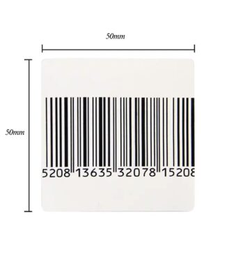 EAS RF Alarm Sticker Retail Security Anti Theft Tag