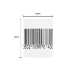 EAS Security Soft Tag Anti Theft System 8.2Mhz RF Barcode Label