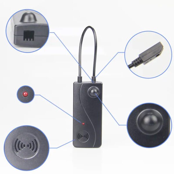 EAS Self Alarm Tag With Lanyard For Travel Case