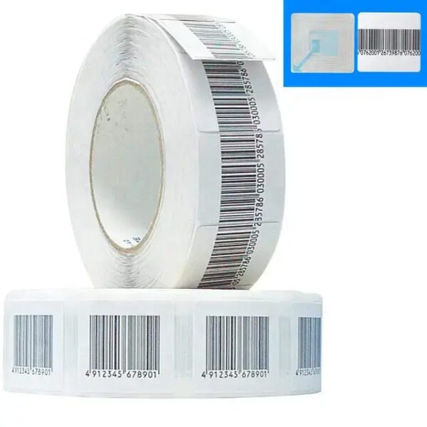 RF Label EAS System 8.2mhz Soft Tag Super Alarm Sticker