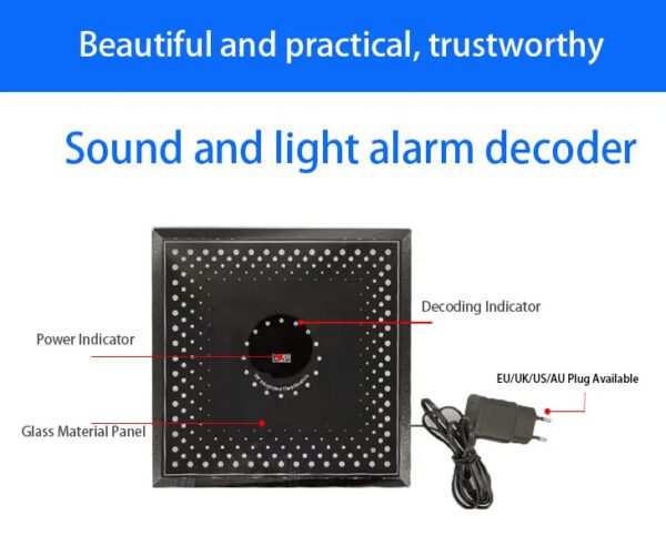 Glass Panel Rf Soft Label Deactivator