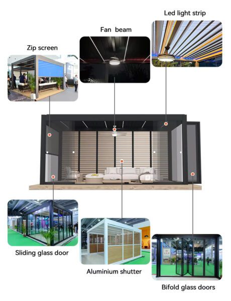 Aluminum Bioclimate Pergola