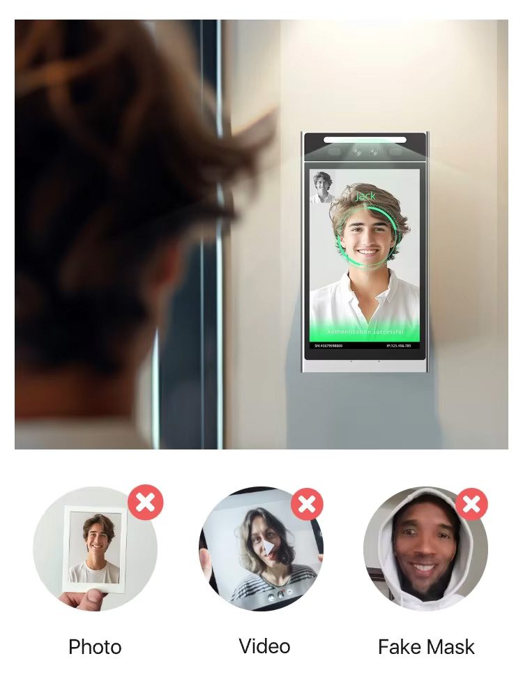 Ai-Powered Tracking Face Recognition Detection Camera Biometric Access Control