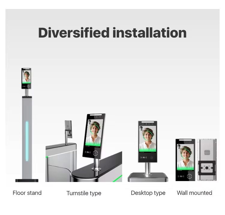 Face Recognition Access Control System Scanner IP66 Waterproof and Motion Detection Device