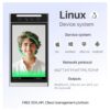 IP66 Waterproof Linux Terminal with Face Recognition Access Control For Door