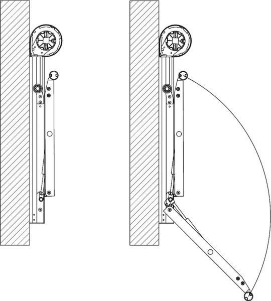 MR1 pendant window awning STANDARD SIZES