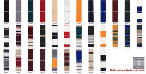 Window Awning colors